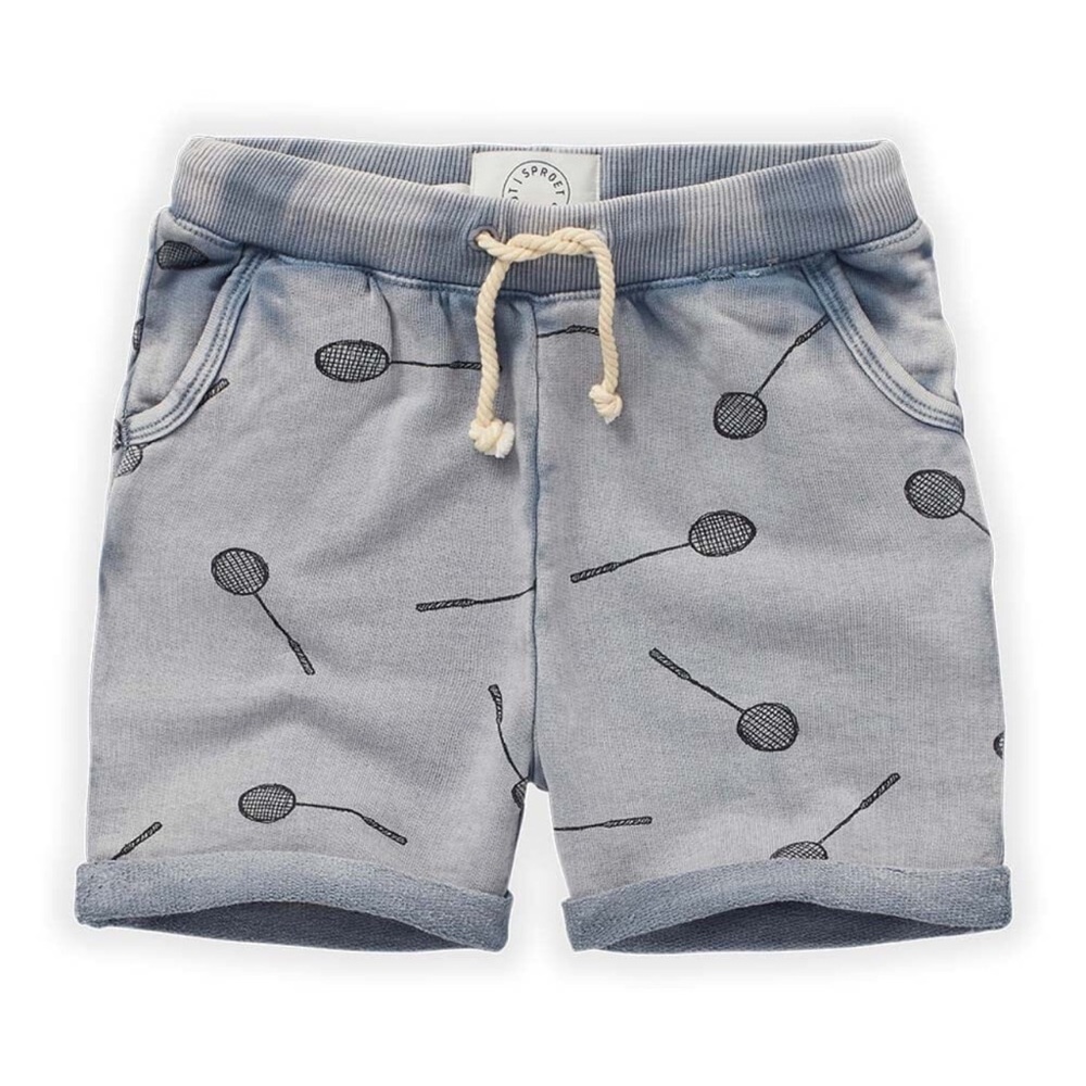 Sproet & Sprout Badminton Shorts Size 12 Months Tennis Racket Organic Cotton